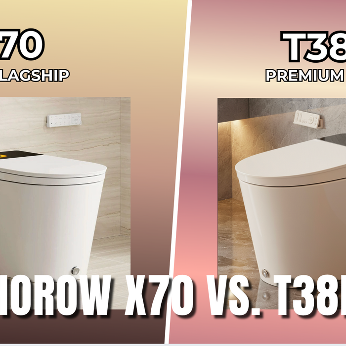 HOROW X70 vs. T38P: HOROW's Ultimate 2026 Smart Toilet Comparison
