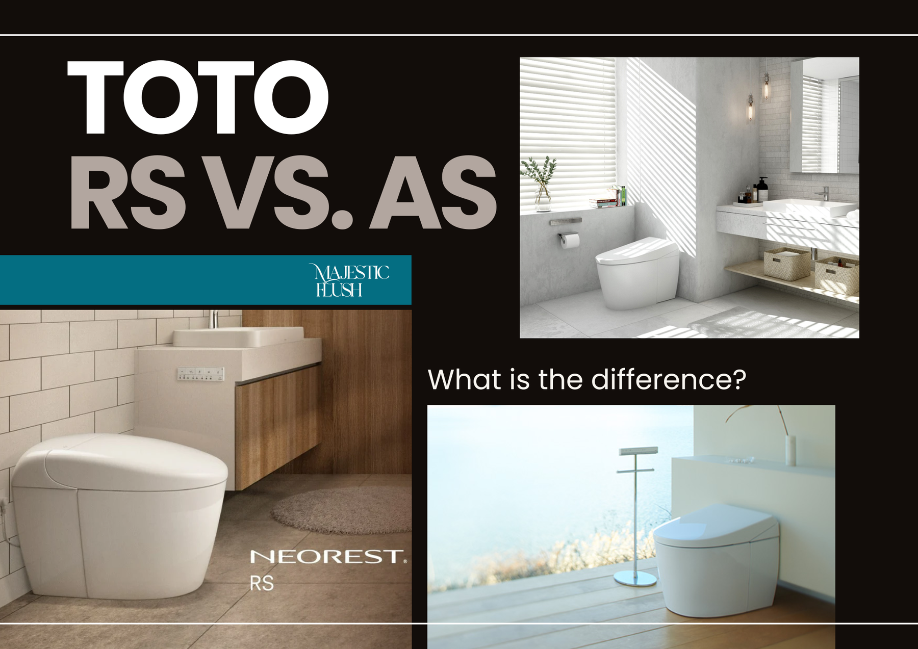 TOTO Neorest AS vs RS: What is the Difference?