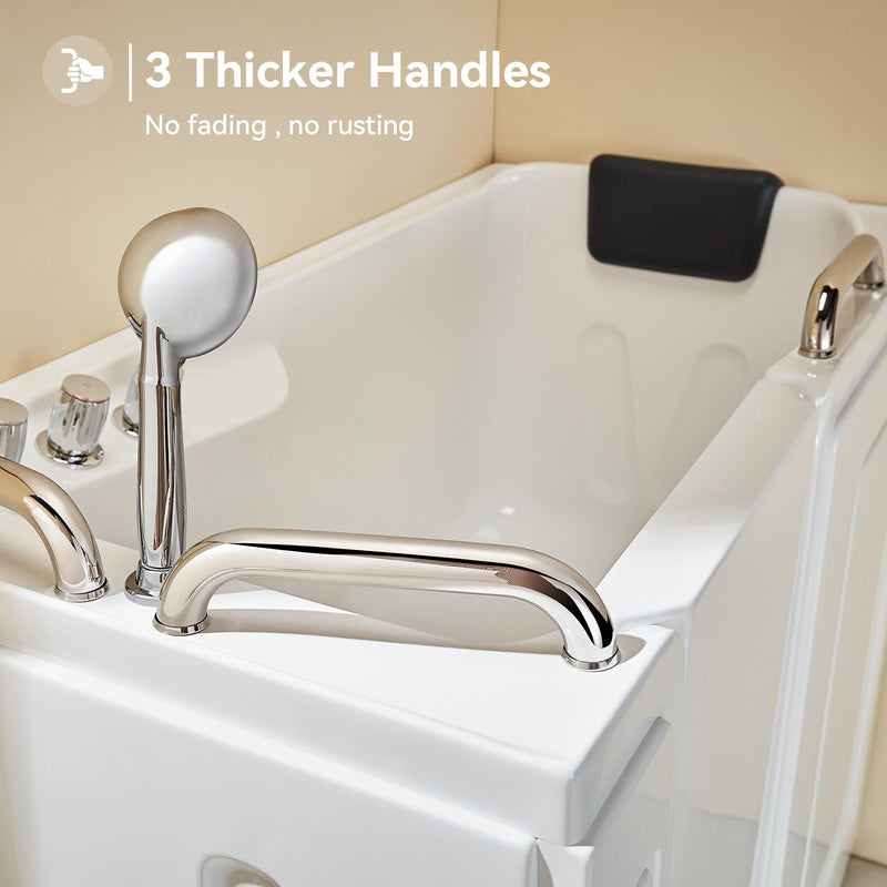 HOROW Walk in Tub with Shower and ADA Compliant for Senior Model WT52-L