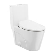 Swiss Madison St. Tropez One Piece Toilet with Smart Seat Bidet SM-1T0815GW