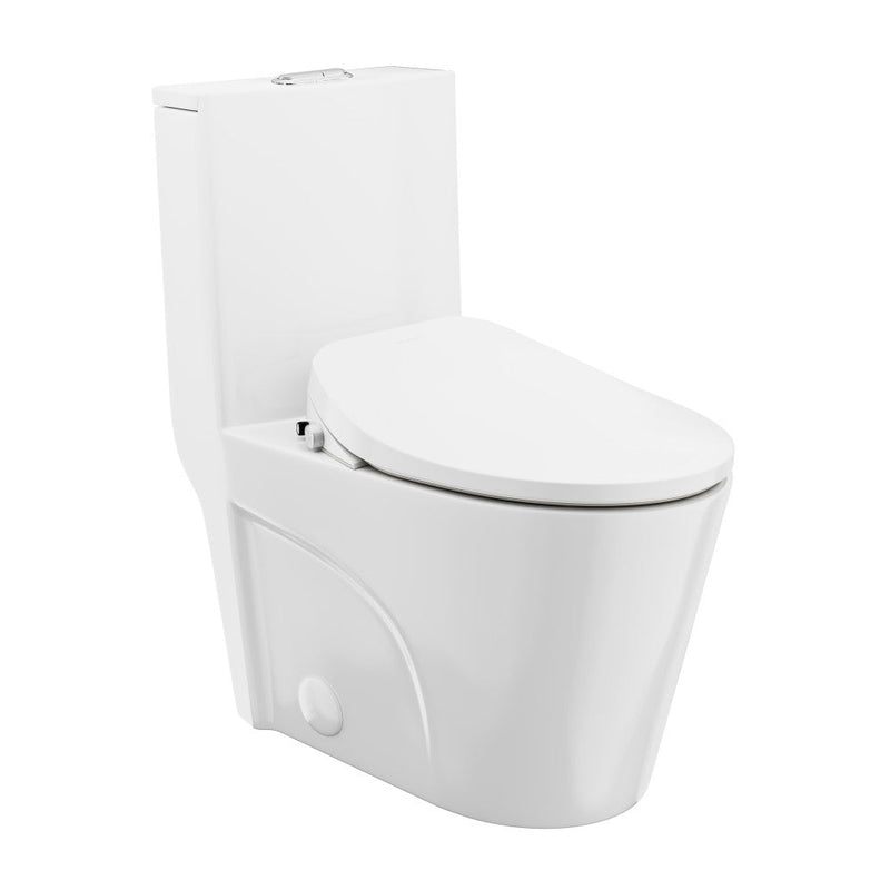 Swiss Madison St. Tropez One Piece Toilet with Smart Seat Bidet SM-1T0815GW