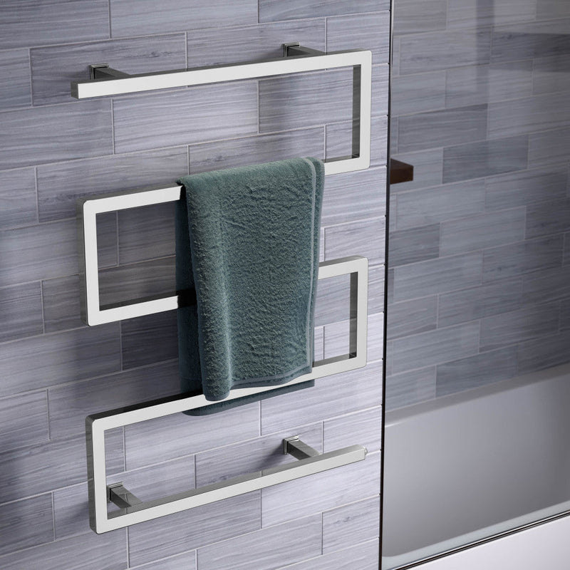 Swiss Madison Voltaire 5-Bar Electric Towel Warmer in Chrome