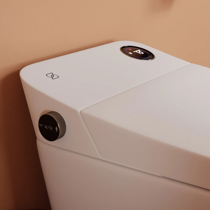 Trone STCH Smart Bidet Toilet with ToeTouch, Auto Open, White 820446