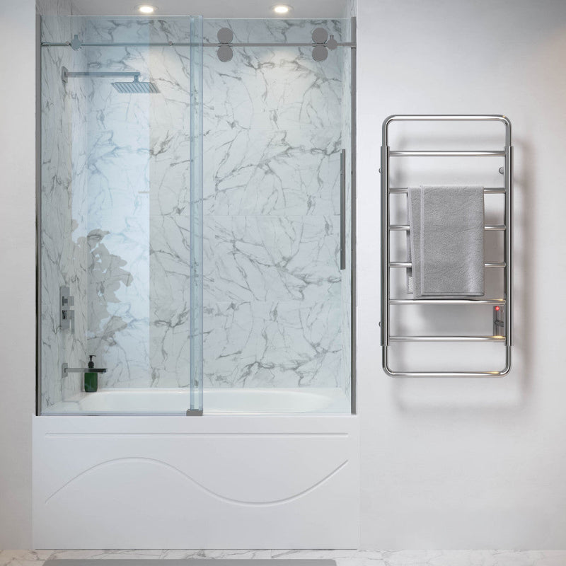 Swiss Madison Ivy 8-Bar Electric Towel Warmer in Chrome