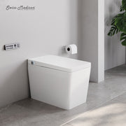 Swiss Madison Concorde One Piece Smart Toilet Glossy White SM-ST0201GW