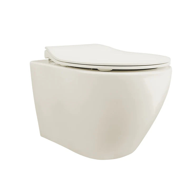 DeerValley LIBERTY Wall-Hung Elongated Toilet, 1.1/1.6GPF Dual-Flush with Multiple Colors DV-1F0069
