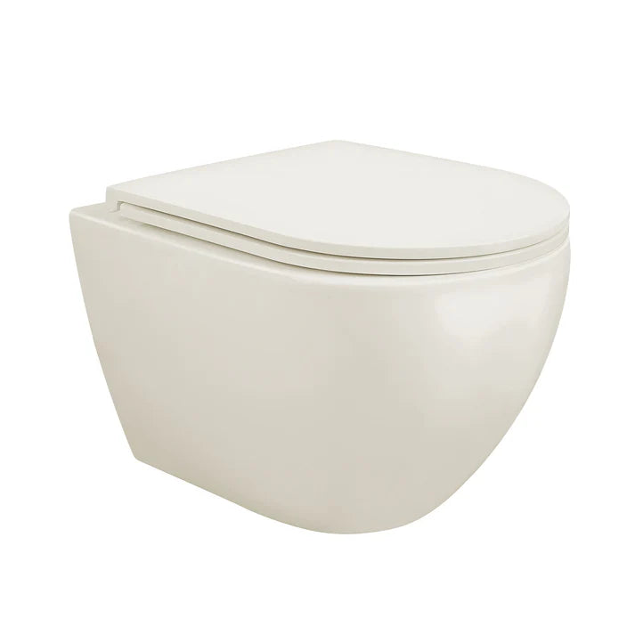 DeerValley LIBERTY Wall-Hung Elongated Toilet, 1.1/1.6GPF Siphon Flushing with Multiple Colors DV-1F0070