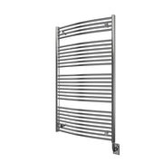 ICO Blenheim electric hardwired towel warmer, 29.5 x 51 in, Chrome