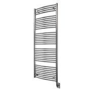 ICO Blenheim electric hardwired towel warmer, 23.5 x 64.5 in, Chrome