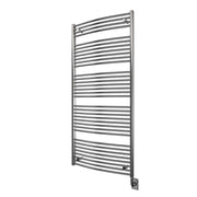 ICO Blenheim electric hardwired towel warmer, 29.5 x 64.5 in, Chrome