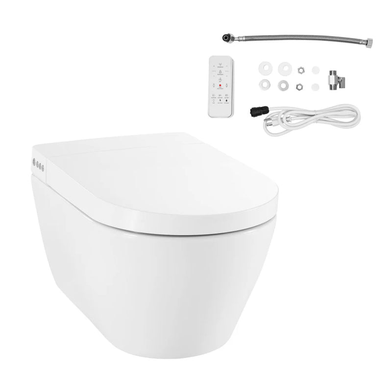 Swiss Madison Pur Smart Wall-Hung Toilet with Bidet Bundle SM-STK0804PS