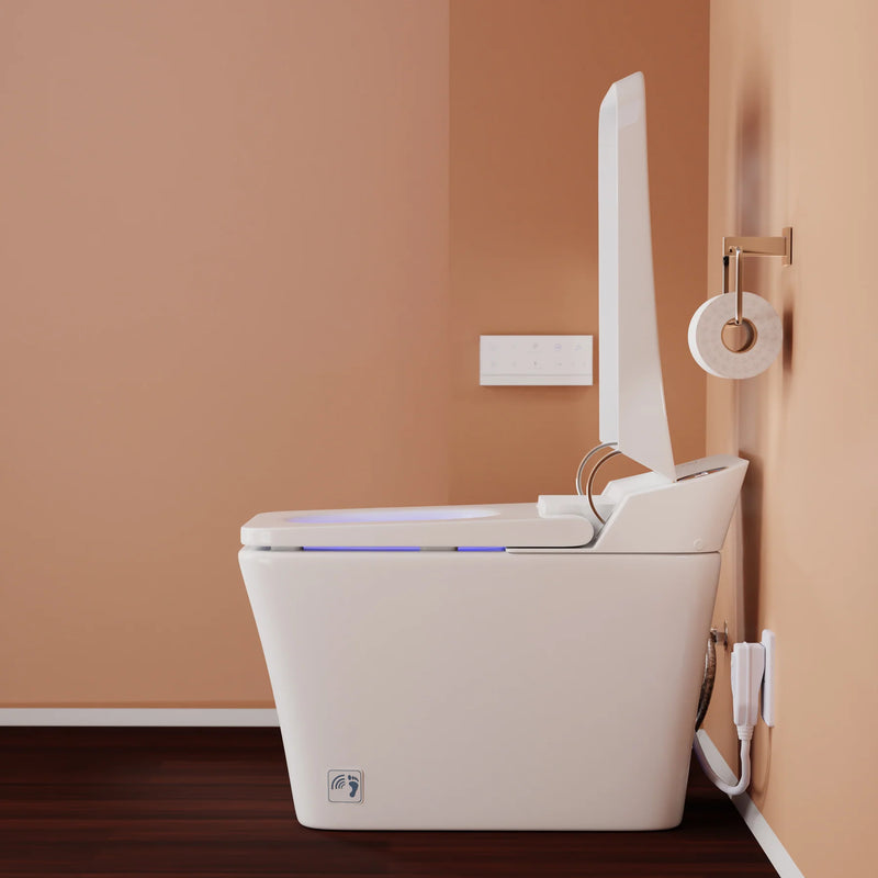 Trone STCH Smart Bidet Toilet with ToeTouch, Auto Open, White 820446