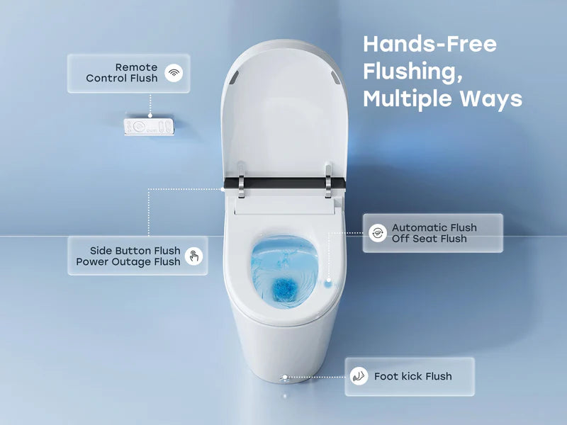 HOROW T38P Smart Toilet With Flush Tank And ADA Compliance For 12 Inch Rough In Model