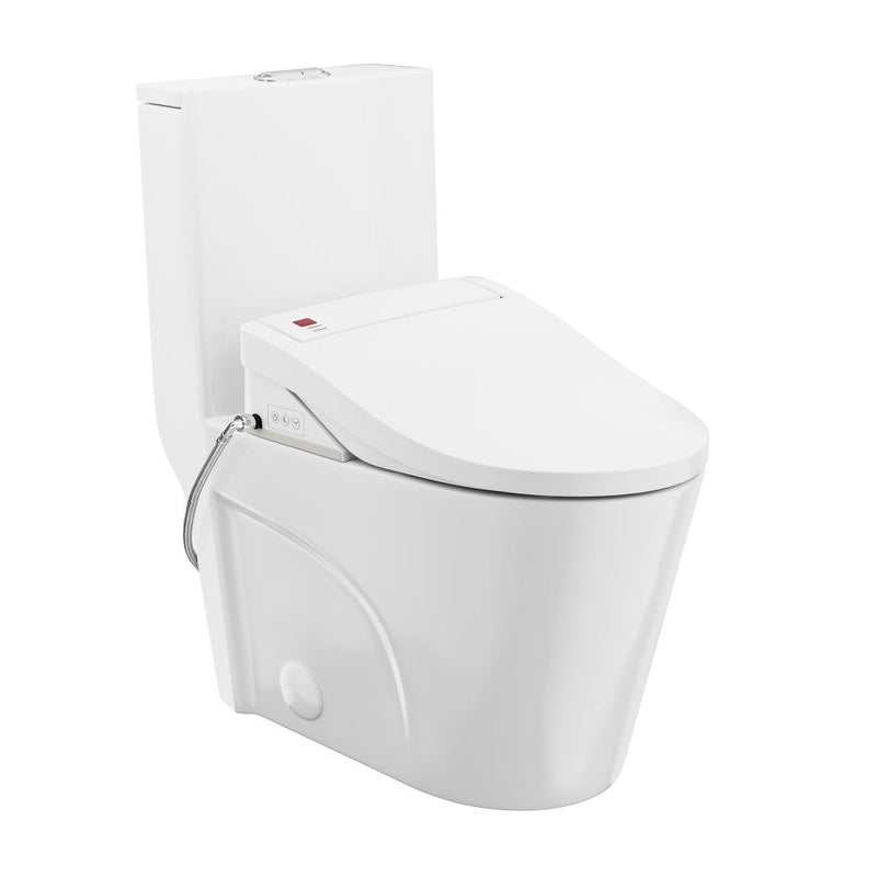 Swiss Madison St. Tropez One Piece Toilet with Smart Seat Bidet SM-1T0814GW