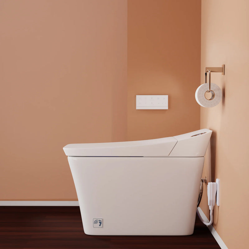 Trone STCH Smart Bidet Toilet with ToeTouch, Auto Open, White 820446