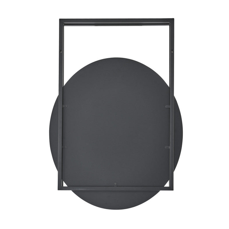Swiss Madison Pierre 35.5 in. Vanity Mirror in Matte Black SM-VM50MB
