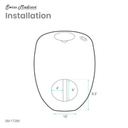 Swiss Madison Plaisir II One Piece Toilet SM-1T289