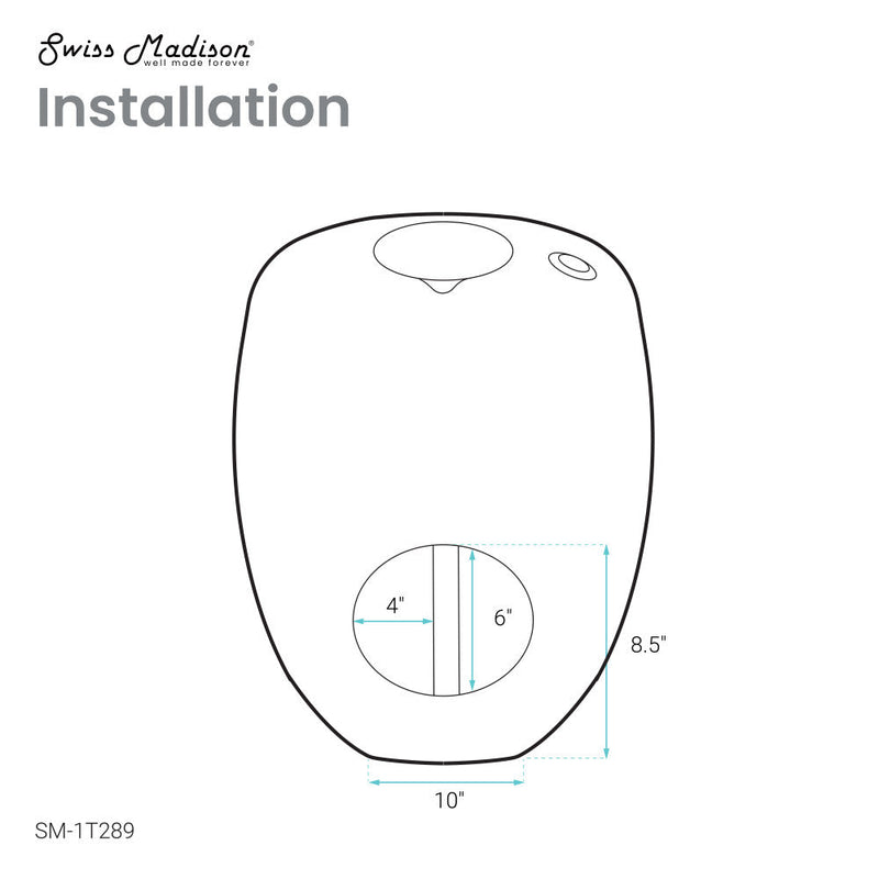 Swiss Madison Plaisir II One Piece Toilet SM-1T289