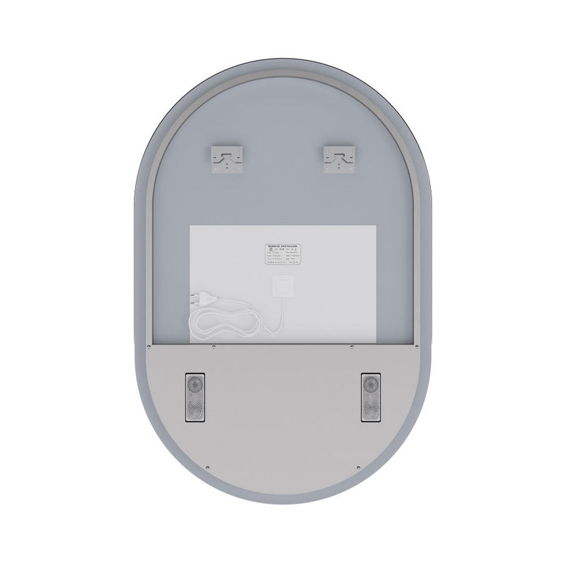 Swiss Madison Aura 24 in. x 36 in. Pill Shaped LED Anti-Fog Smart Mirror with Bluetooth SM-VM9601CH