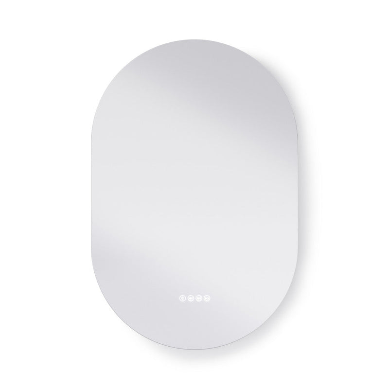 Swiss Madison Aura 24 in. x 36 in. Pill Shaped LED Anti-Fog Smart Mirror with Bluetooth SM-VM9601CH