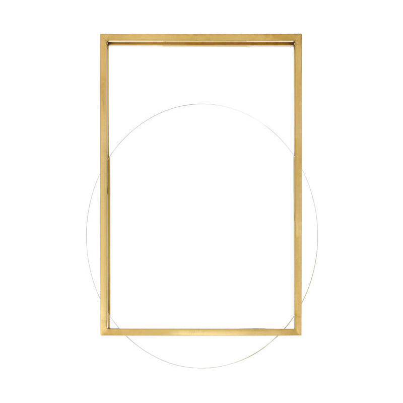 Swiss Madison Pierre 35.5 in. Vanity Mirror in Brushed Gold SM-VM50BG