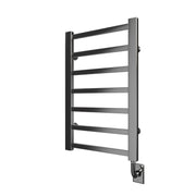 ICO Milano electric hardwired towel warmer, 19.5 x 31 in, Chrome