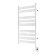 ICO Romano electric hardwired towel warmer, 19.5 x 37 in, Chrome