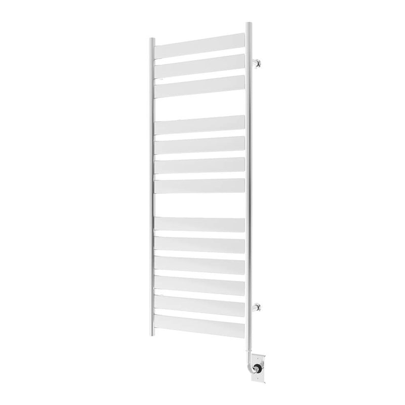ICO Romano electric hardwired towel warmer, 23.5 x 51 in, Chrome