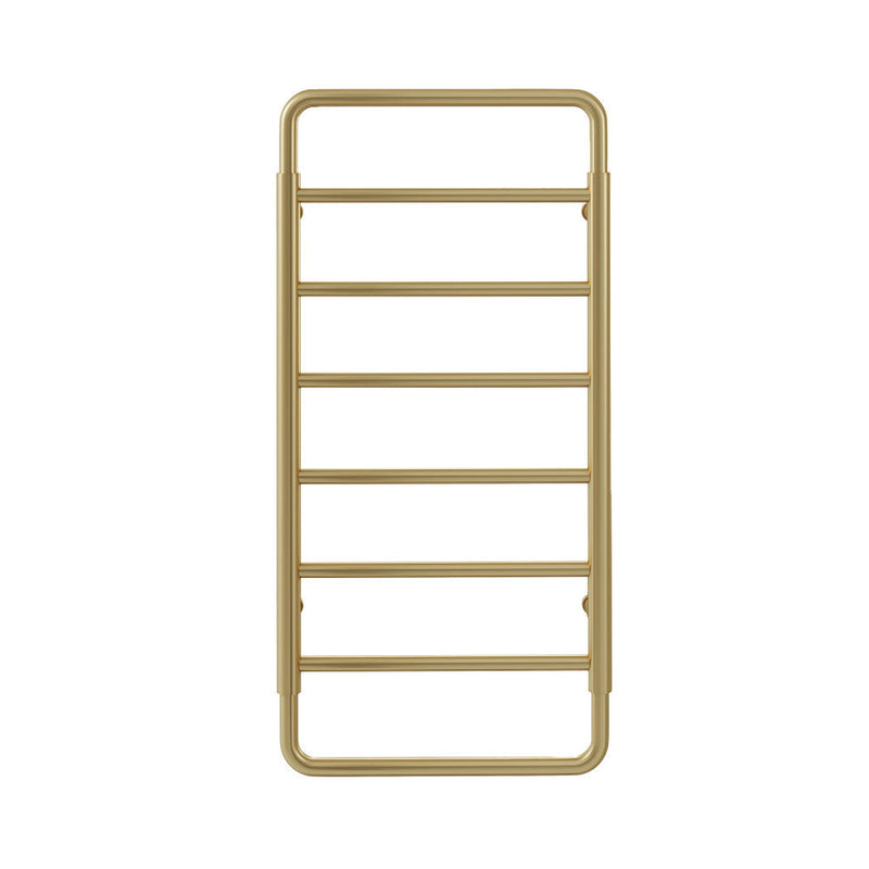 Swiss Madison Ivy 8-Bar Electric Towel Warmer in Brushed Gold