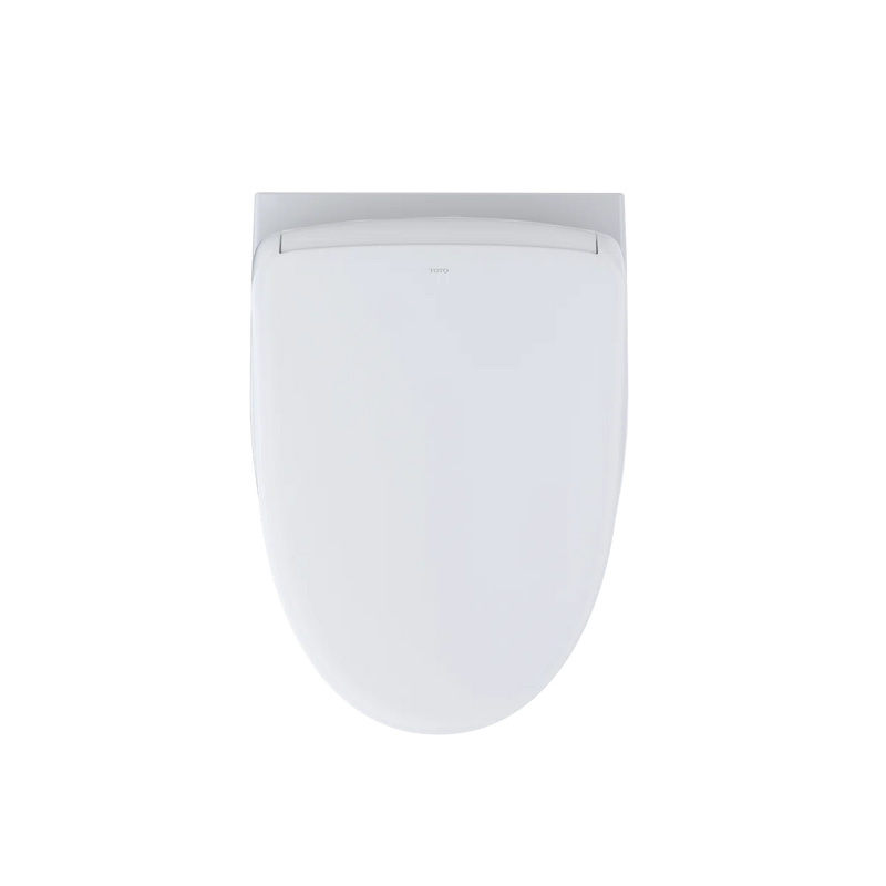 TOTO WASHLET+ AP Wall Hung Elongated Toilet with S7A Contemporary Bidet Seat Matte Silver CWT4264736CMFGA#MS