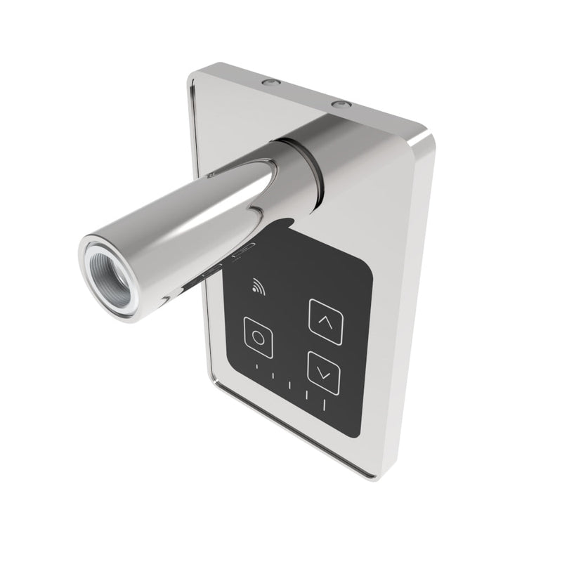 Amba Touch Digital Heat Controller in Polished, side view