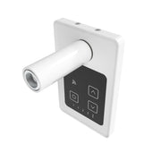 Amba Touch Digital Heat Controller in White, side view