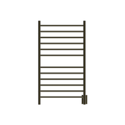 Amba Radiant Large 12 Bar Towel Warmer in Brushed Bronze, front view