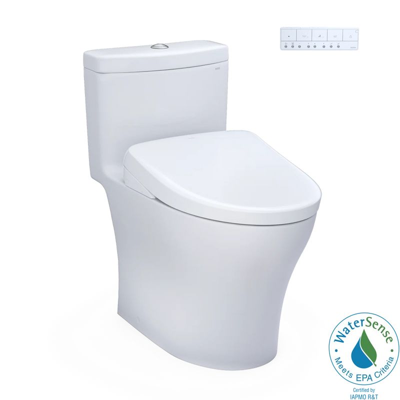 TOTO Aquia IV One-Piece Toilet WASHLET+ S7A  MW6464736CEMFGNA#01