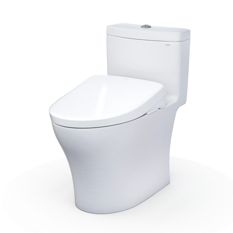 TOTO Aquia IV One-Piece Toilet WASHLET+ S7A  MW6464736CEMFGNA#01