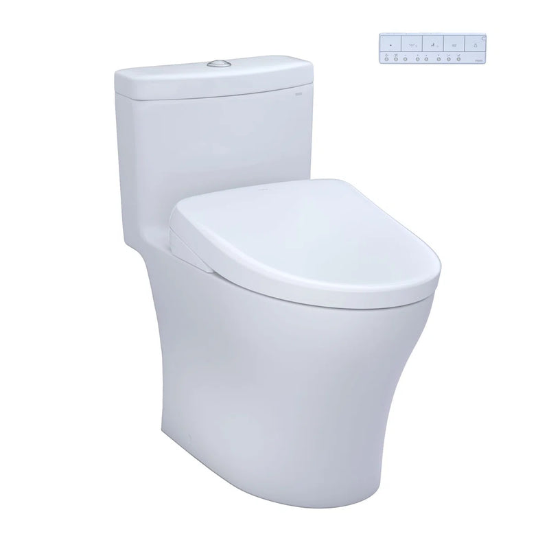 TOTO Aquia IV One-Piece Toilet WASHLET+ S7A  MW6464736CEMFGNA#01