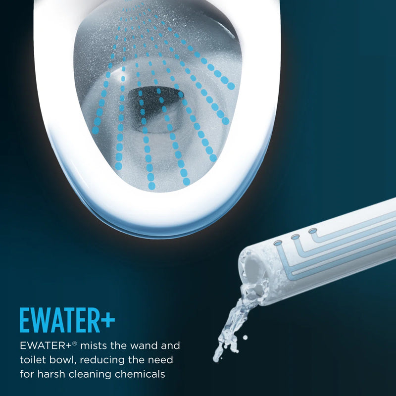 TOTO Drake WASHLET+ S7A Two Piece Toilet 1.28 GPF Universal Height 10 inch Rough-In MW7764736CEFGA10