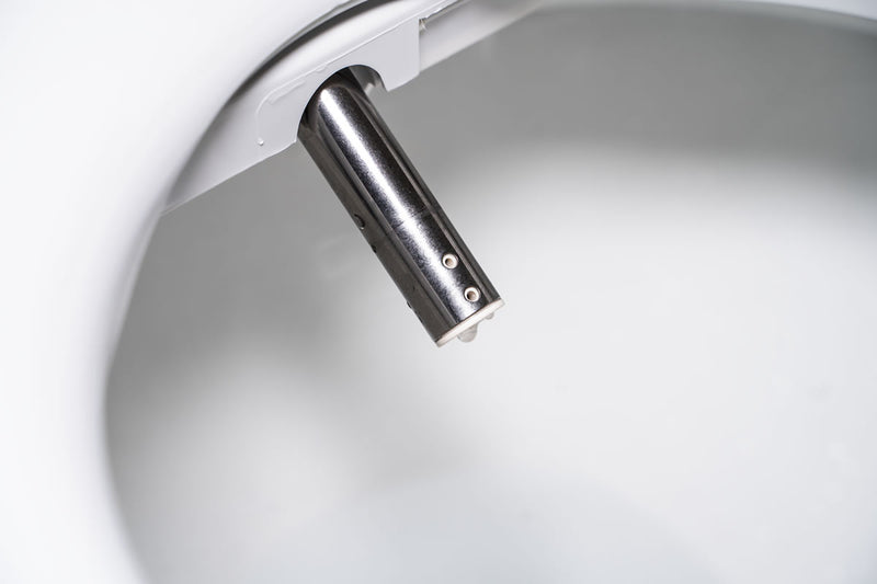 Blooming R1570 Elongated Bidet Seat with Auto Open Lid NB-R1570-EW