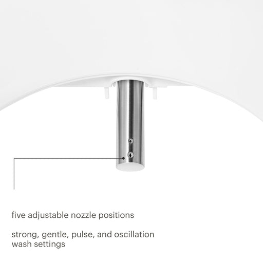 Brondell Swash BL67 Advanced Bidet Toilet Seat side arm control