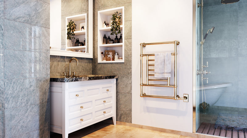 ICO Thames Electric Hardwired Towel Warmer