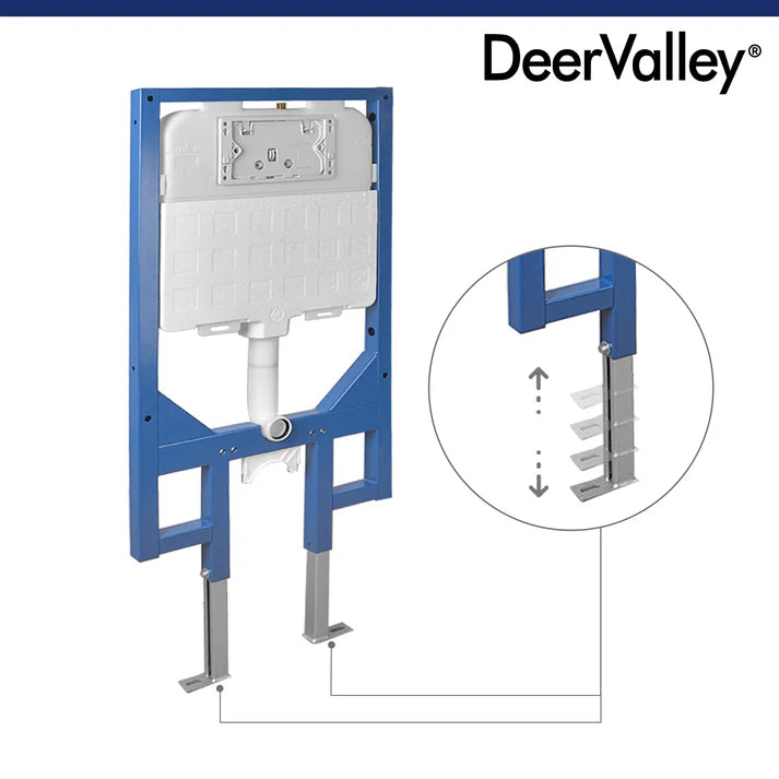 DeerValley Concealed In-Wall Toilet Tank, Fit with DV-1F0069/DV-1F0070 DV-1C0087