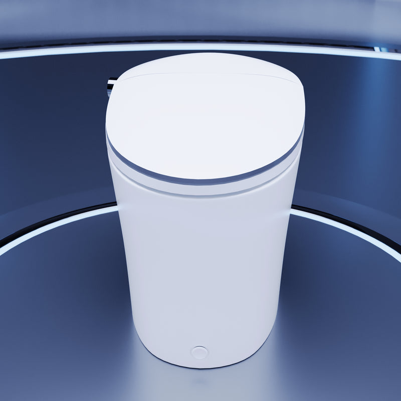 DeerValley Smart Toilet, Quiet-Closed Heated Seat, Sensor Auto, Foot Kick, Blackout Flush, Night Light DV-1S0019-V3