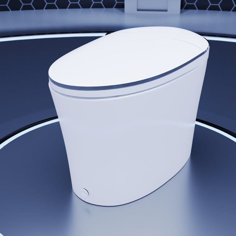 DeerValley Smart Toilet, Quiet-Closed Heated Seat, Sensor Auto, Foot Kick, Blackout Flush, Night Light DV-1S0019-V3