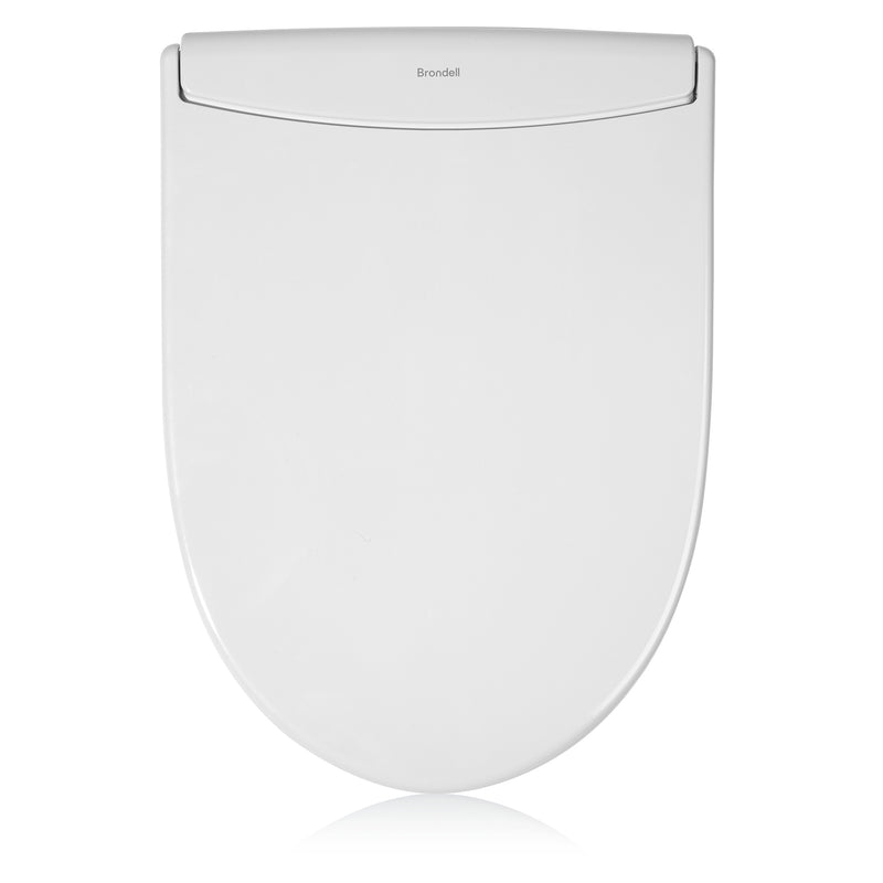 Brondell Swash Eco Thinline T66 Luxury Bidet Toilet Seat with Remote Control, Elongated, White T66-EW