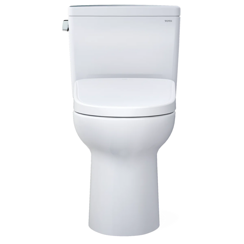 TOTO Drake WASHLET+ S7A Two Piece Toilet 1.28 GPF Universal Height 10 inch Rough-In MW7764736CEFGA10