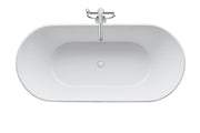 Duravit D-Neo Freestanding Tub Interior View