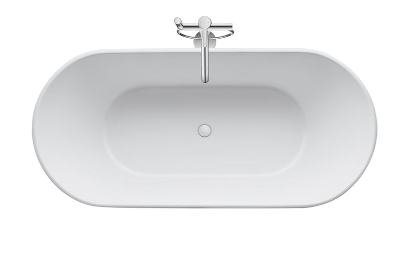 Duravit D-Neo Freestanding Tub Interior View