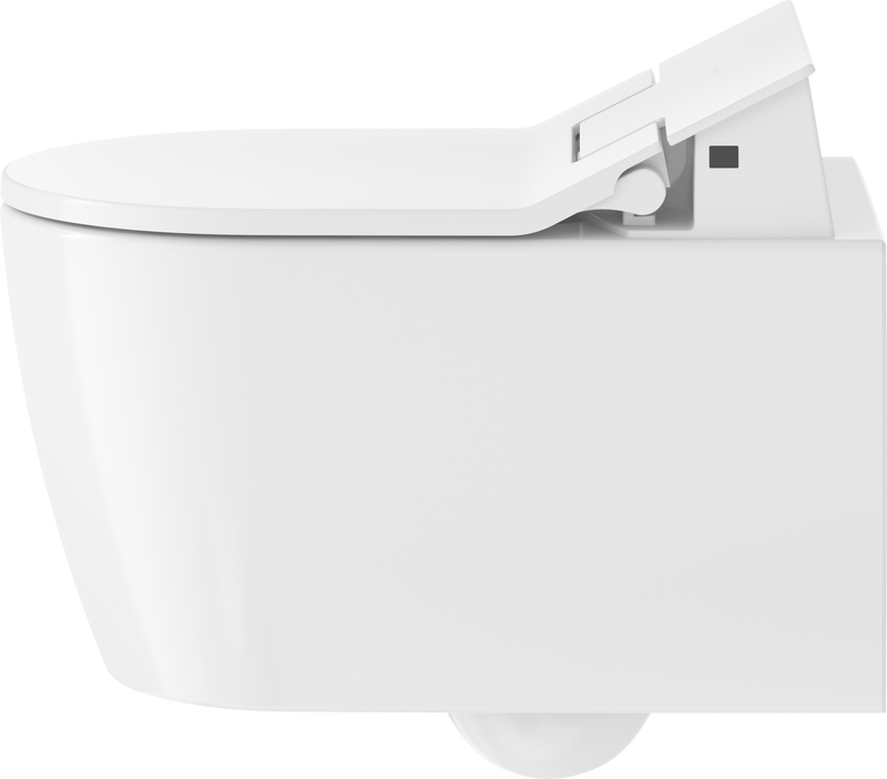 Duravit SensoWash Slim Side View on Toilet
