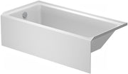 Duravit No. 1 Alcove Bathtub White