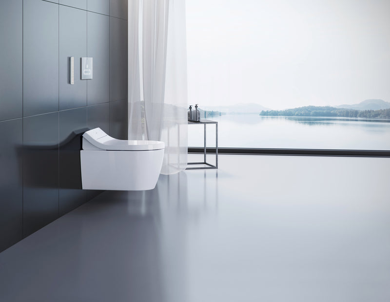 Duravit SensoWash Classic Bidet Seat Bathroom Setting